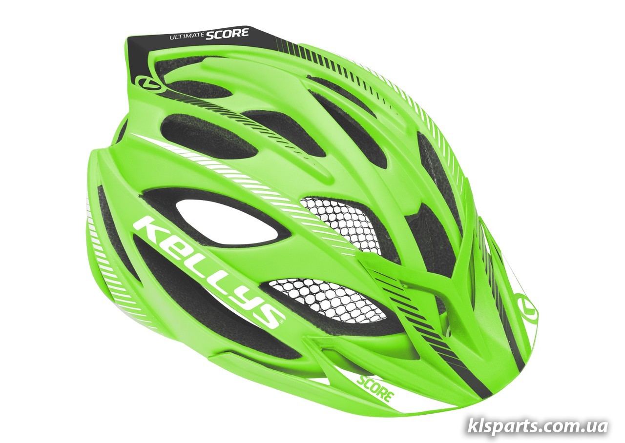 Велосипедний шолом KLS зелений